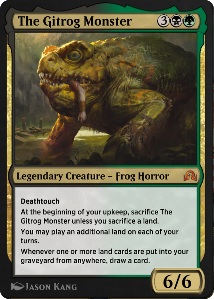 The Gitrog Monster (PANA-103) [MTG Arena Promos]