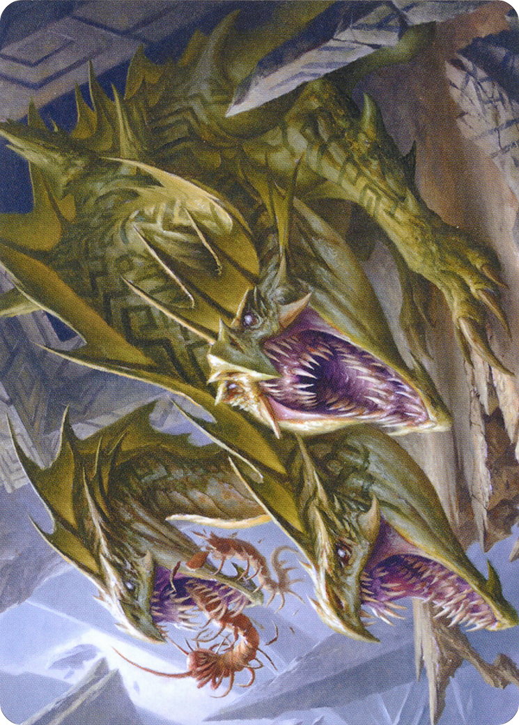 Grakmaw, Skyclave Ravager // Grakmaw, Skyclave Ravager (AZNR-076) (Borderless) [Zendikar Rising Art Series]