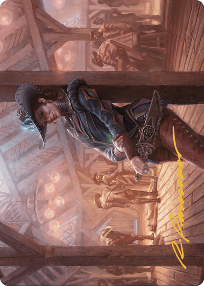 Marchesa, Dealer of Death // Marchesa, Dealer of Death (AOTJ-027) (Borderless) [Outlaws of Thunder Junction Art Series]