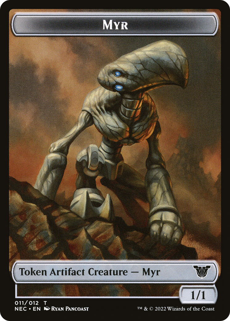 Myr (TNEC-011) [Neon Dynasty Commander Tokens]