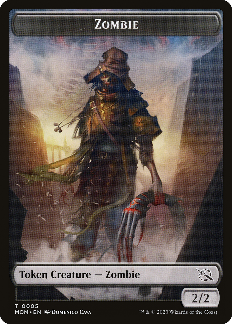 Zombie (TMOM-005) [March of the Machine Tokens]