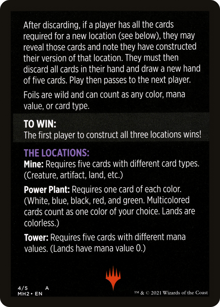 Urza's Blueprints (minigame) // Urza's Blueprints (cont'd) (MMH2-004) [Modern Horizons 2 Minigames]