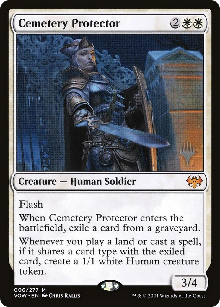 Cemetery Protector [Aetherdrift Promos]