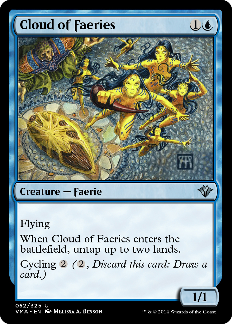 Cloud of Faeries (VMA-062) [Vintage Masters]