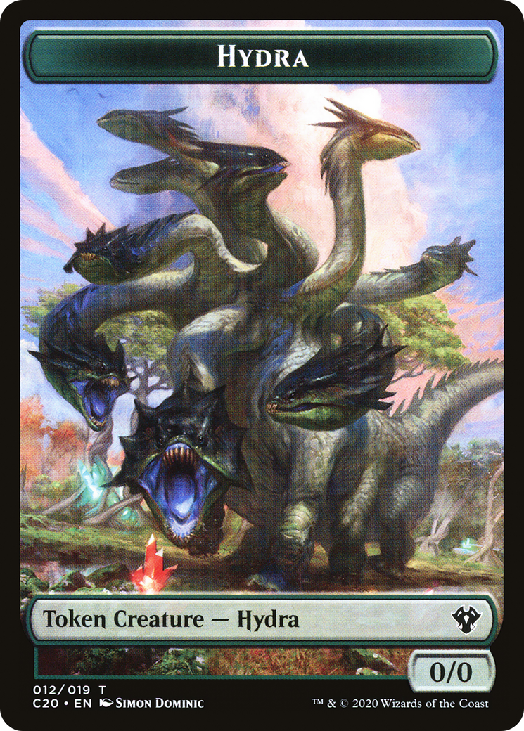 Hydra (TC20-012) [Commander 2020 Tokens]
