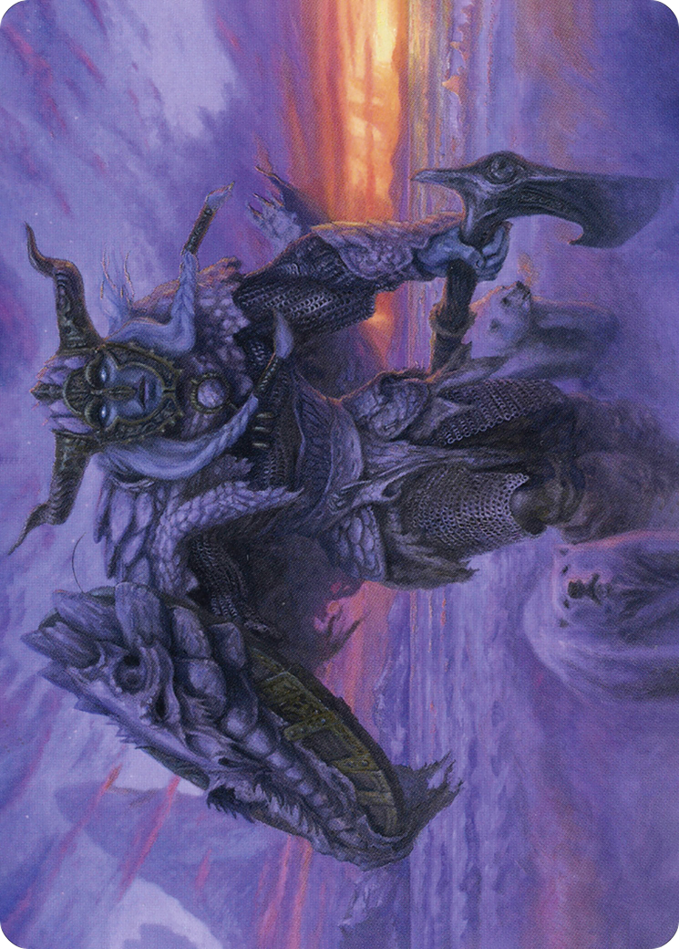 Rimeshield Frost Giant // Frost Giant (AAFR-005) (Borderless) [Adventures in the Forgotten Realms Art Series] Foil