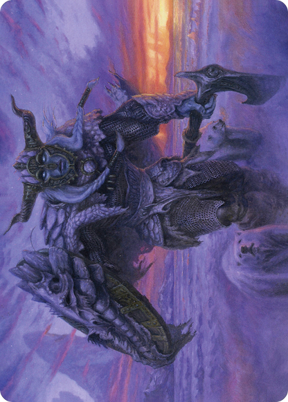 Rimeshield Frost Giant // Frost Giant (AAFR-005) (Borderless) [Adventures in the Forgotten Realms Art Series]