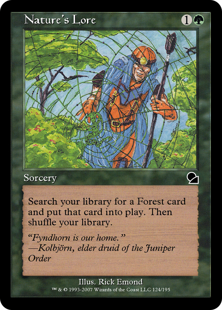 Nature's Lore (ME1-124) [Masters Edition]