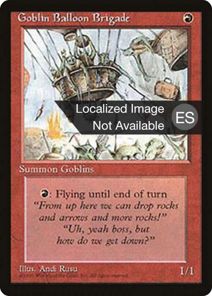 Goblin Balloon Brigade (4BB-197) [Fourth Edition Foreign Black Border]