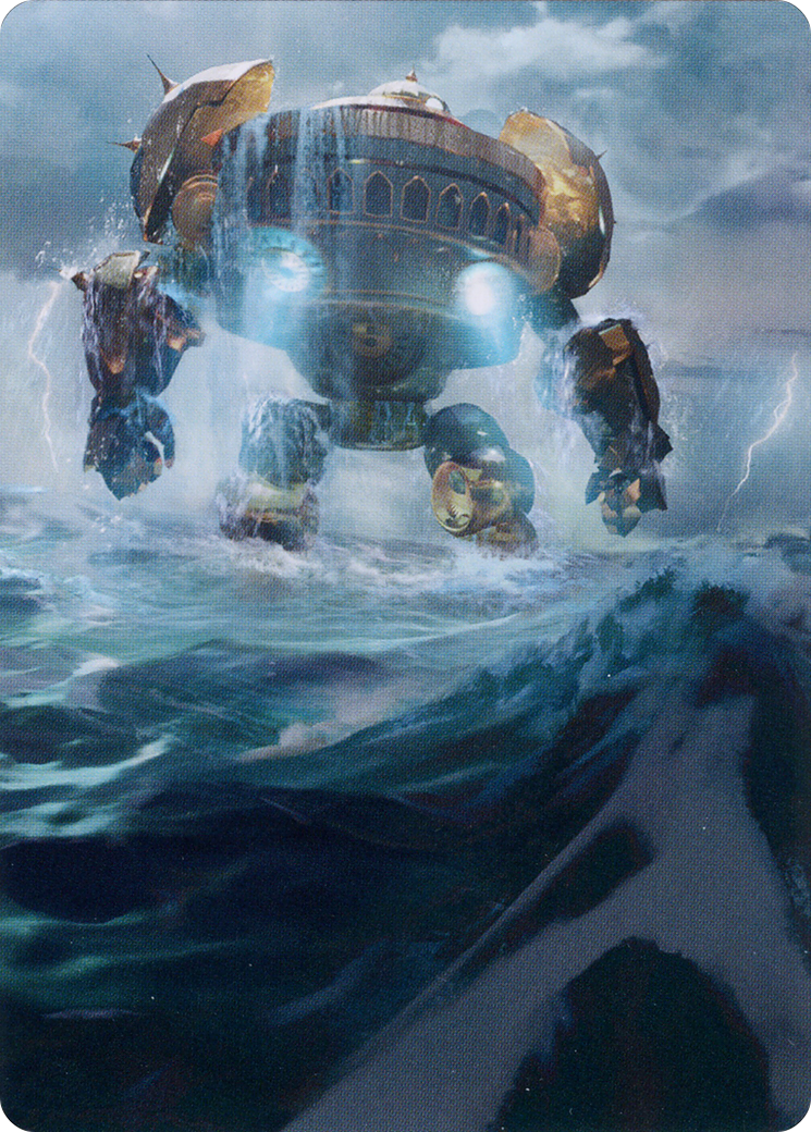 Island // Island (ABRO-049) (Borderless) [The Brothers' War Art Series] Foil