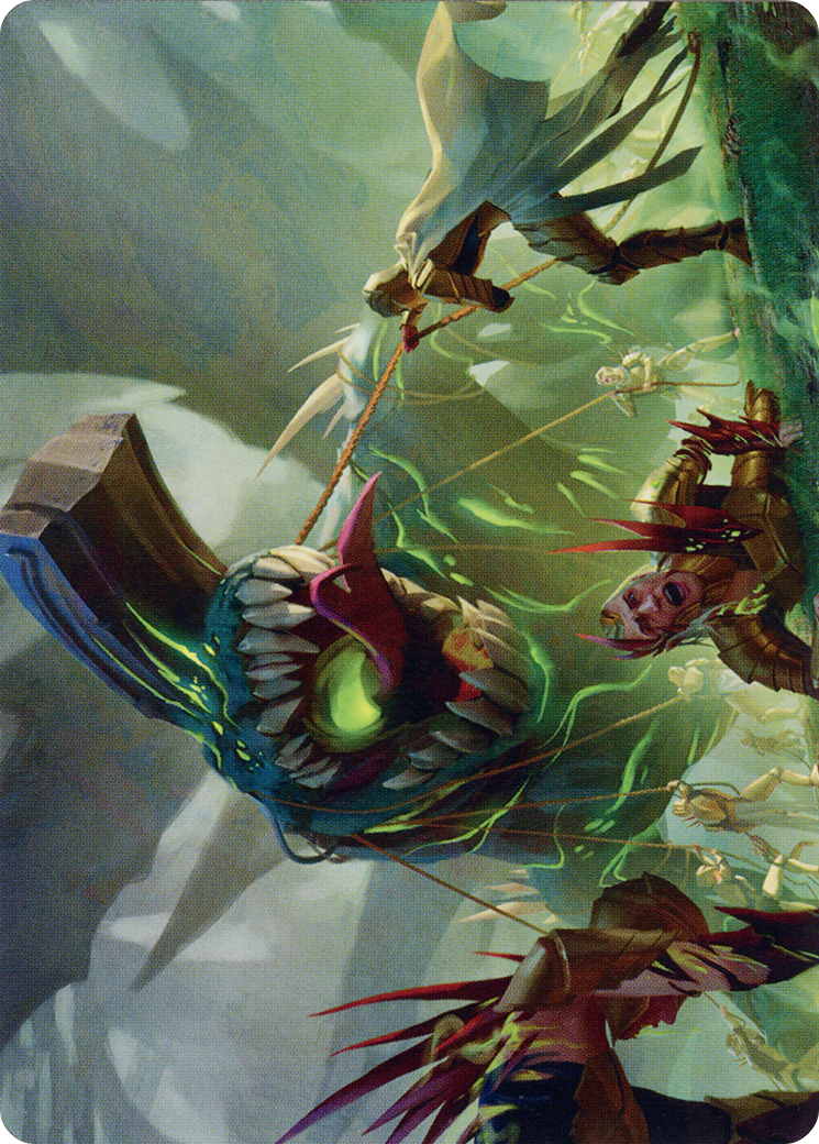 Noxious Assault // Noxious Assault (AONE-041) (Borderless) [Phyrexia: All Will Be One Art Series] Foil