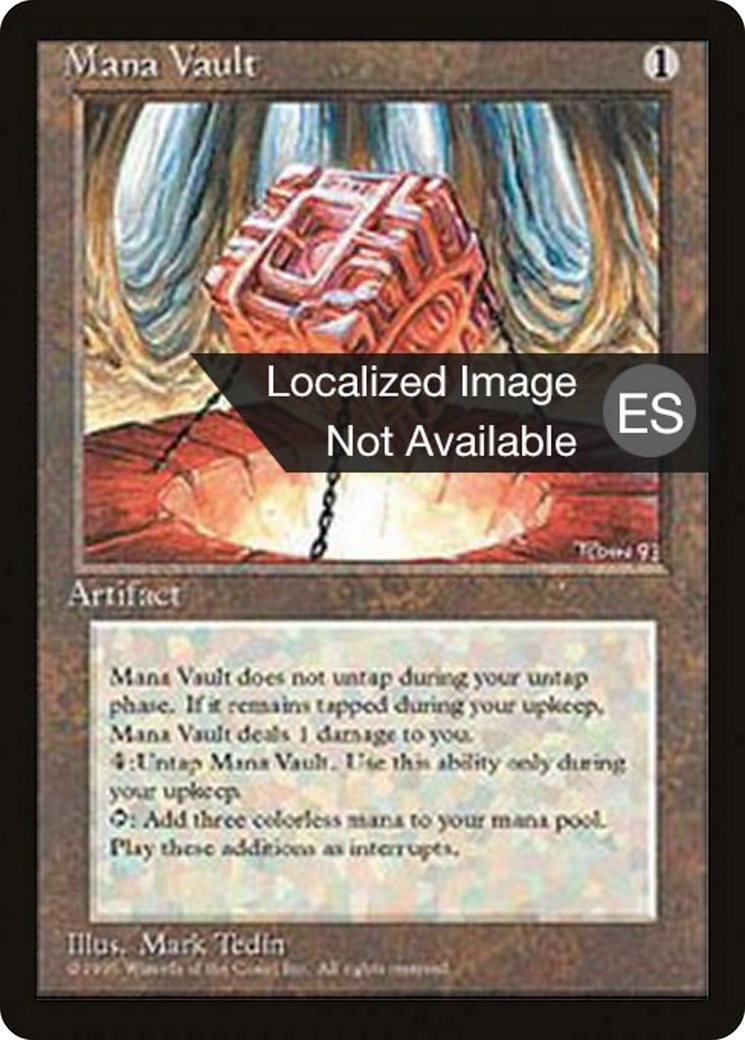 Mana Vault (4BB-352) [Fourth Edition Foreign Black Border]