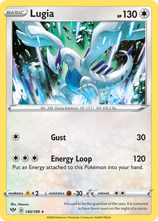 Lugia (140/189) [Épée et Bouclier : Ténèbres Embrasées]