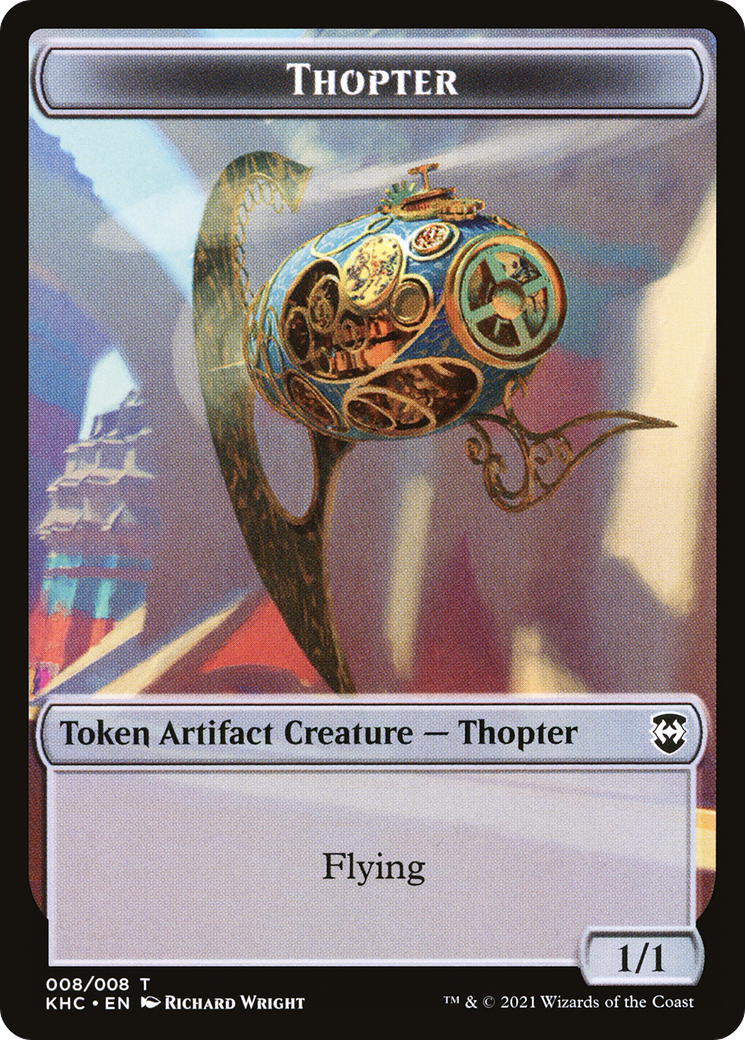 Thopter (TKHC-008) [Kaldheim Commander Tokens]