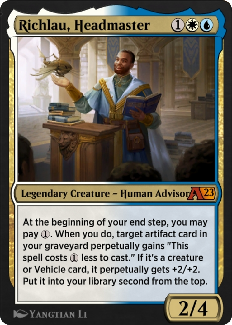 Richlau, Headmaster (YBRO-023) [Alchemy: The Brothers' War]