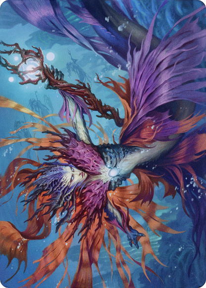 Vodalian Hexcatcher // Vodalian Hexcatcher (ADMU-020) (Borderless) [Dominaria United Art Series] Foil