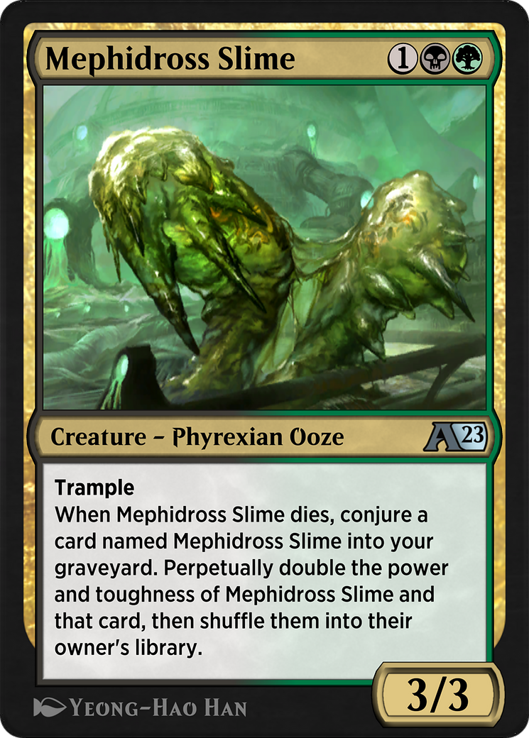 Mephidross Slime (YONE-025) [Alchemy: Phyrexia]