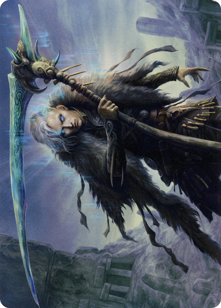 Egon, God of Death // Egon, God of Death (ASKHM-024) (Borderless) [Art Series: Kaldheim] Foil