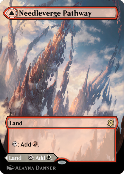 Needleverge Pathway // Pillarverge Pathway (ZNR-288†) [Zendikar Rising]