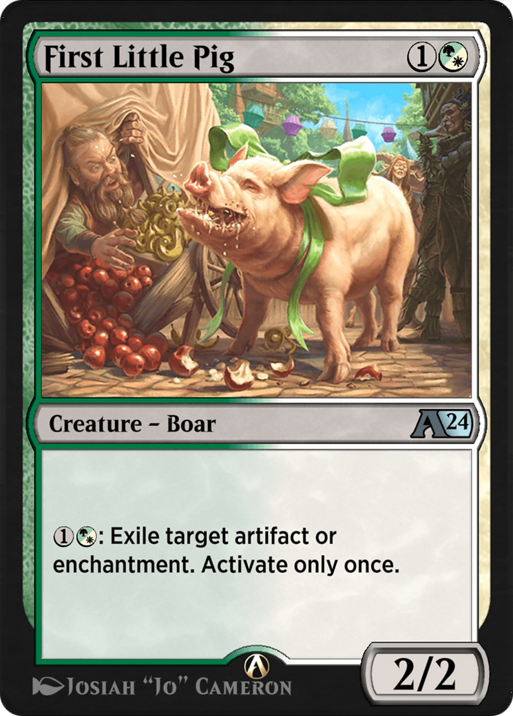 First Little Pig (YWOE-018) [Alchemy: Wilds of Eldraine]