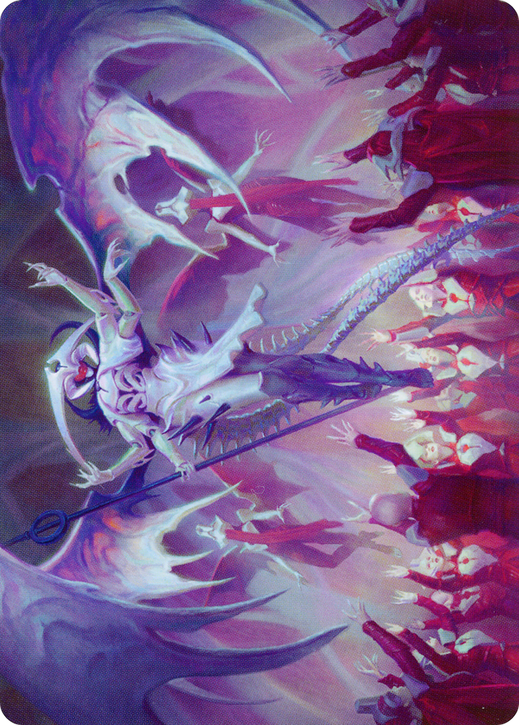 Atraxa, Grand Unifier // Atraxa, Grand Unifier (AONE-045) (Borderless) [Phyrexia: All Will Be One Art Series] Foil