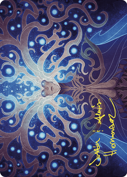 Omniscience // Omniscience (AWOE-068) (Borderless) [Wilds of Eldraine Art Series] Foil