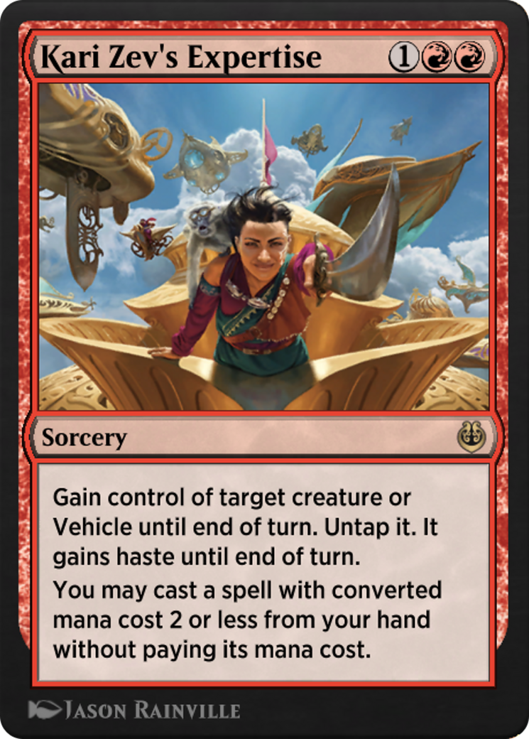 Kari Zev's Expertise (KLR-134) [Kaladesh Remastered]