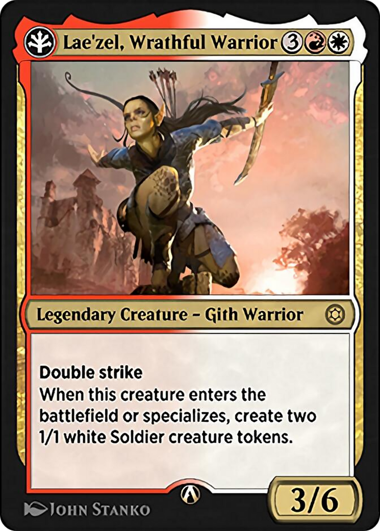 Lae'zel, Wrathful Warrior (HBG-02R) [Alchemy Horizons: Baldur's Gate]