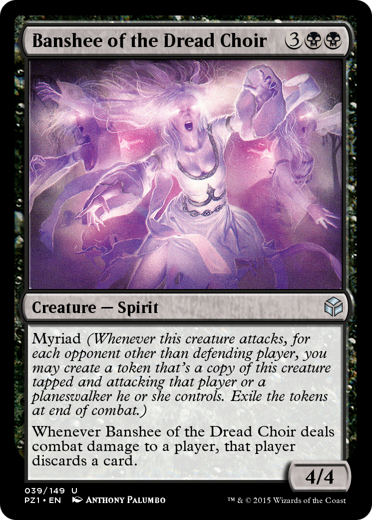 Banshee of the Dread Choir (PZ1-039) [Legendary Cube Prize Pack]