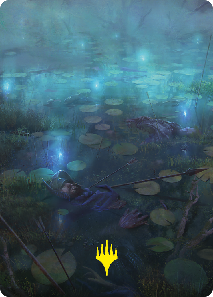 The Dead Marshes // The Dead Marshes (ALTR-079) (Borderless) [Tales of Middle-earth Art Series]