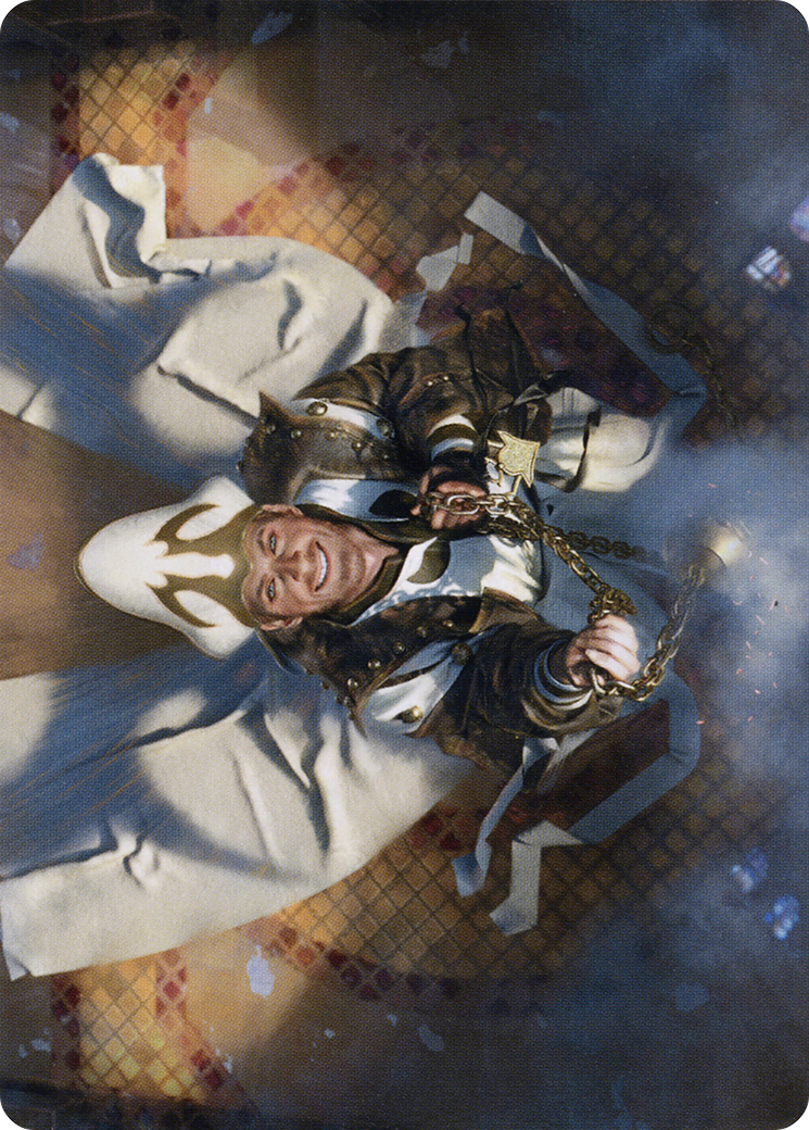 Jerren, Corrupted Bishop // Jerren, Corrupted Bishop (AMID-037) (Borderless) [Midnight Hunt Art Series]