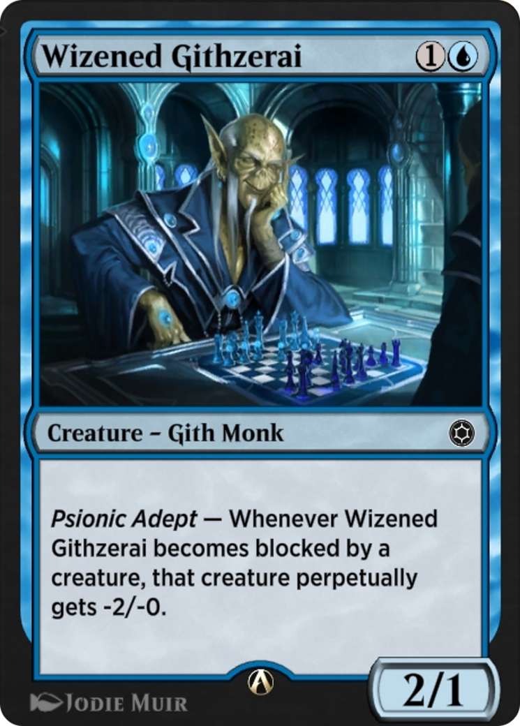 Wizened Githzerai (HBG-042) [Alchemy Horizons: Baldur's Gate]