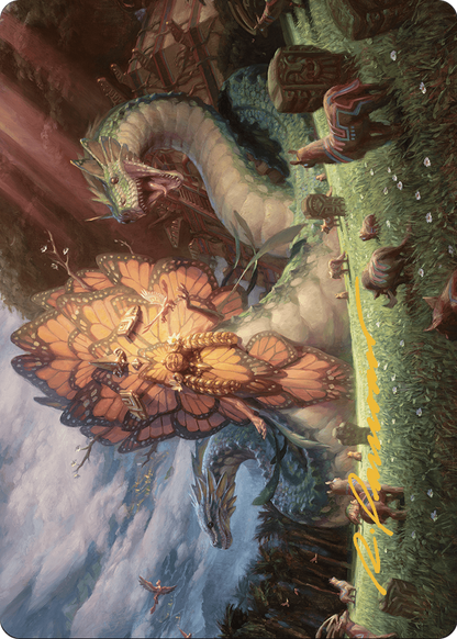 Ojer Kaslem, Deepest Growth // Ojer Kaslem, Deepest Growth (ALCI-030) (Borderless) [The Lost Caverns of Ixalan Art Series]