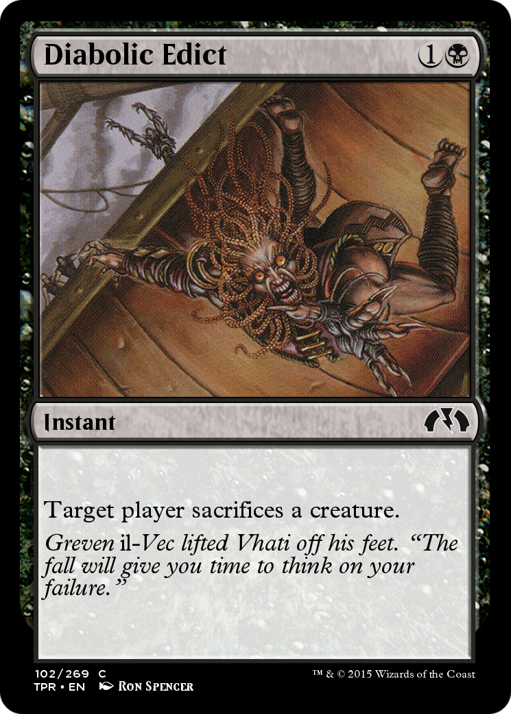 Diabolic Edict (TPR-102) [Tempest Remastered] Foil