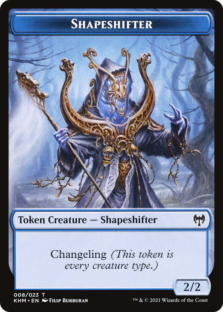 Shapeshifter (TKHM-008) [Kaldheim Tokens] Foil