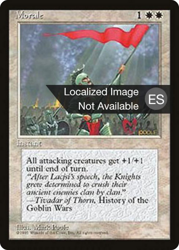 Morale (4BB-036) [Fourth Edition Foreign Black Border]