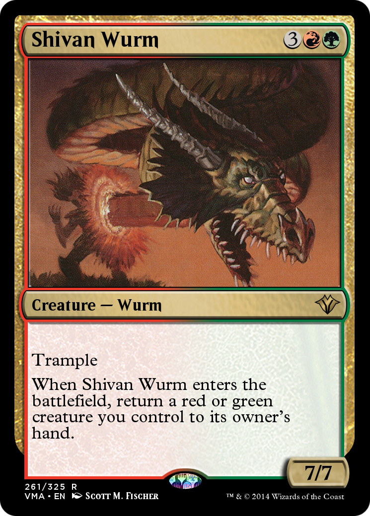 Shivan Wurm (VMA-261) [Vintage Masters]