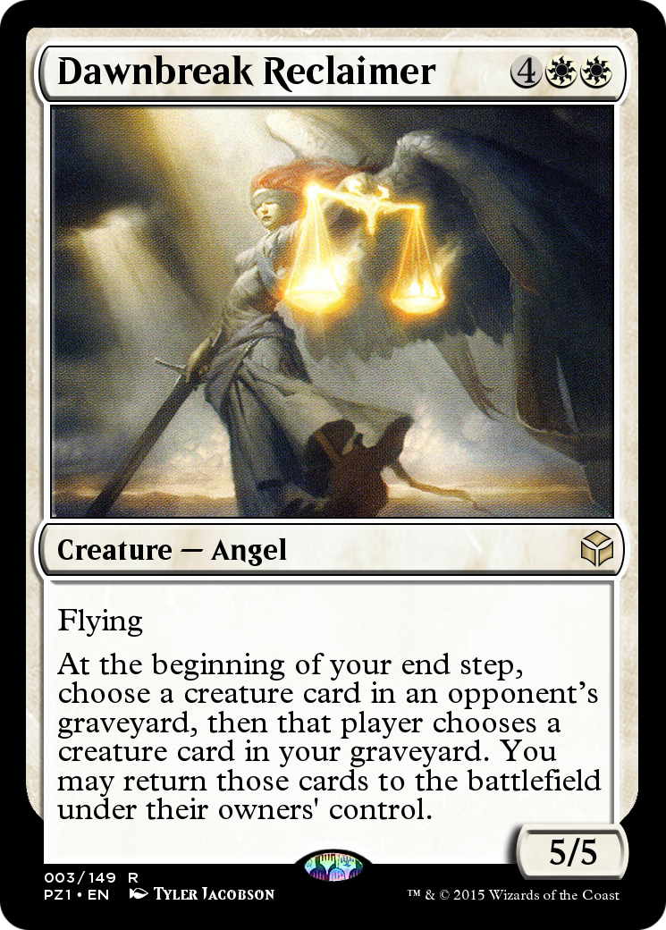 Dawnbreak Reclaimer (PZ1-003) [Legendary Cube Prize Pack] Foil