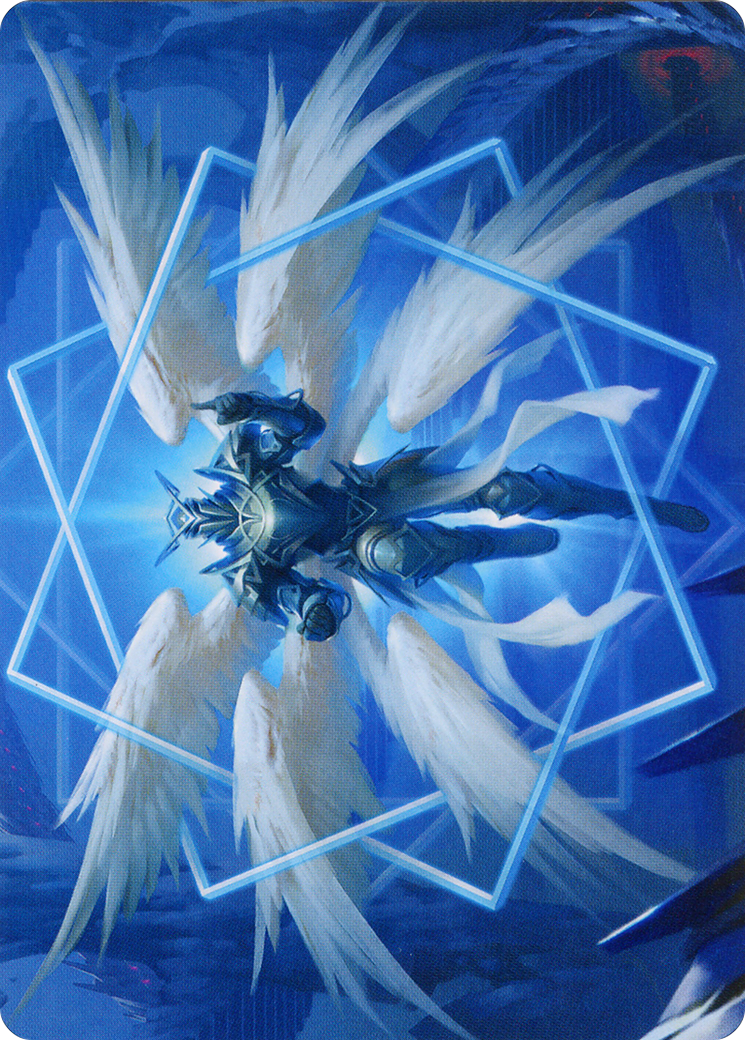 Vertex Paladin // Vertex Paladin (AMOM-048) (Borderless) [March of the Machine Art Series]