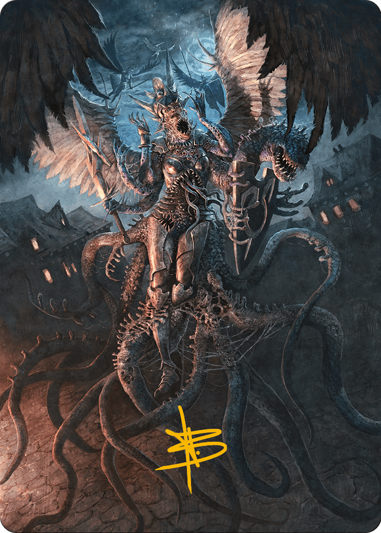 Angelic Aberration // Angelic Aberration (AMH3-028) (Borderless) [Modern Horizons 3 Art Series] Foil