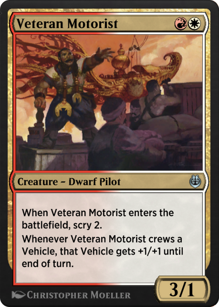 Veteran Motorist (KLR-212) [Kaladesh Remastered]