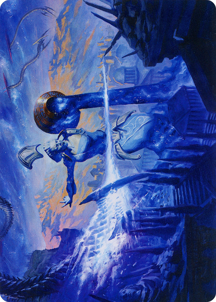 Ephara, Ever-Sheltering // Ephara, Ever-Sheltering (AMOM-008) (Borderless) [March of the Machine Art Series] Foil