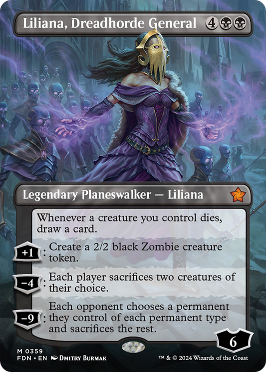 Liliana, Générale de l'effroi (Sans bordure) [Fondations]