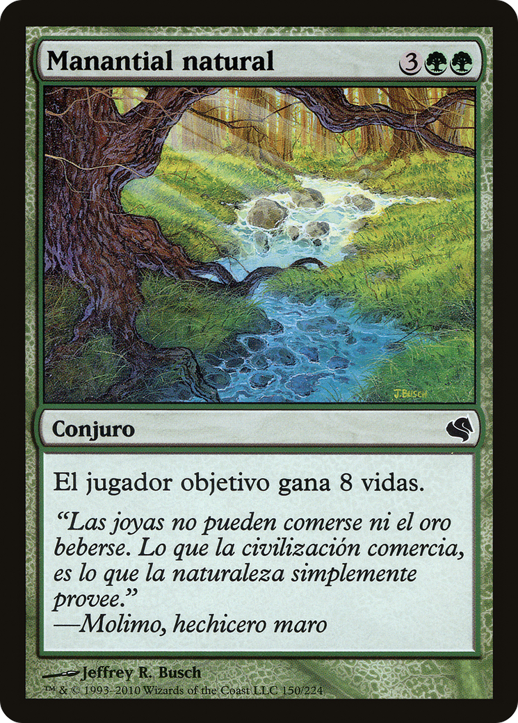Natural Spring (Spanish) - "Manantial natural" (PS11-150) [Salvat 2011]