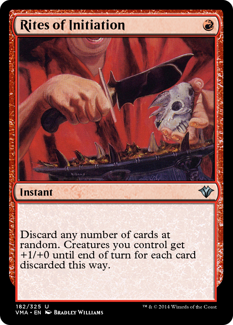 Rites of Initiation (VMA-182) [Vintage Masters]