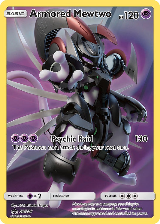 Mewtwo blindé (SM228) [Soleil et Lune : Promos Étoile Noire]