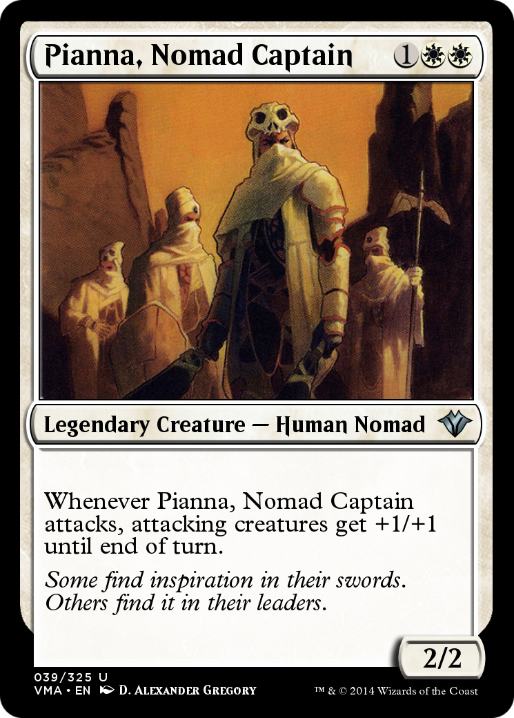 Pianna, Nomad Captain (VMA-039) [Vintage Masters] Foil