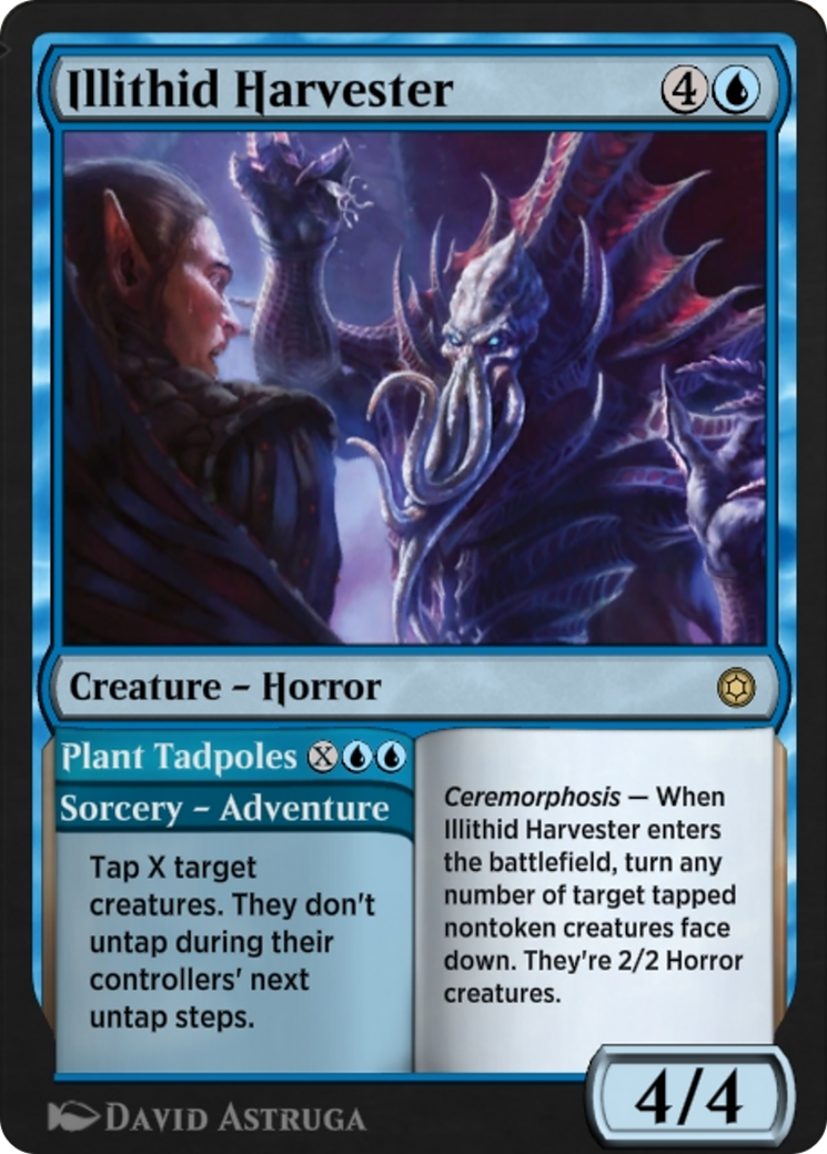 Illithid Harvester // Plant Tadpoles (HBG-122) [Alchemy Horizons: Baldur's Gate]