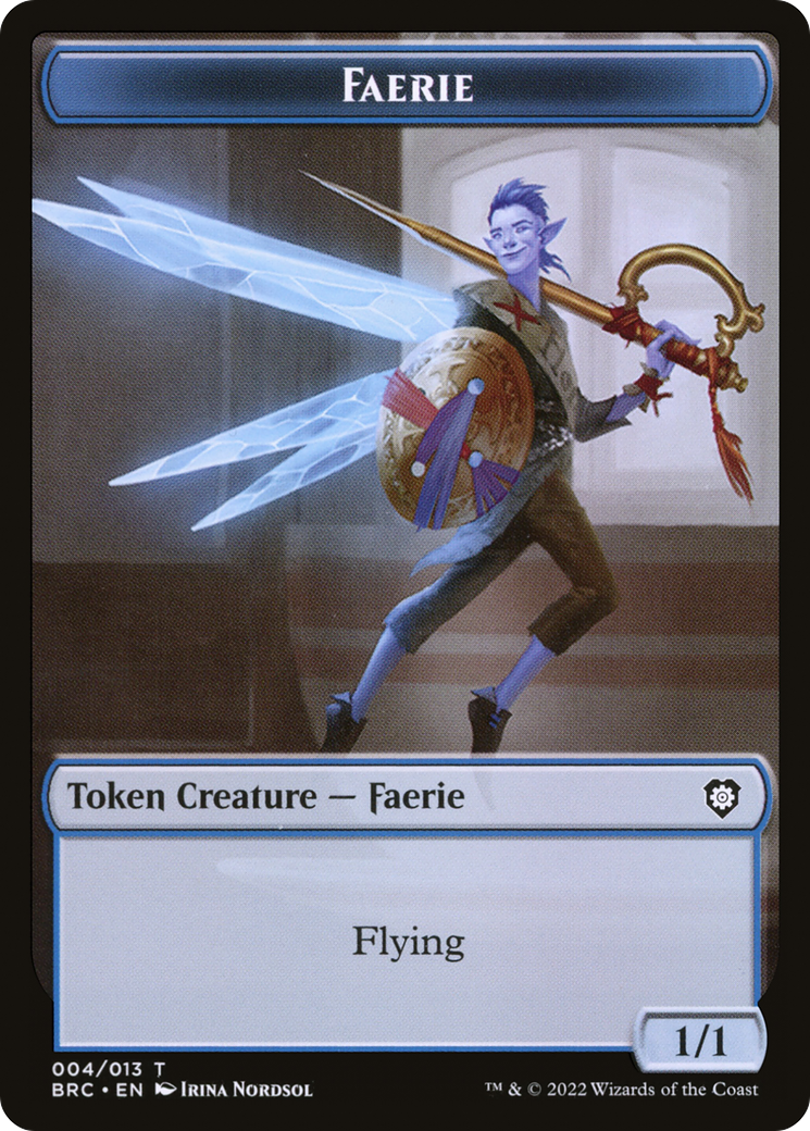Faerie (TBRC-004) [The Brothers' War Commander Tokens]