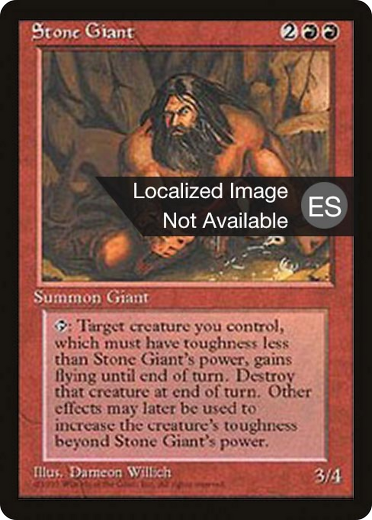 Stone Giant (4BB-223) [Fourth Edition Foreign Black Border]